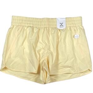NWT Xersion Running Shorts Women's Size Large 3.75" Mid Rise Pockets Brief Lined